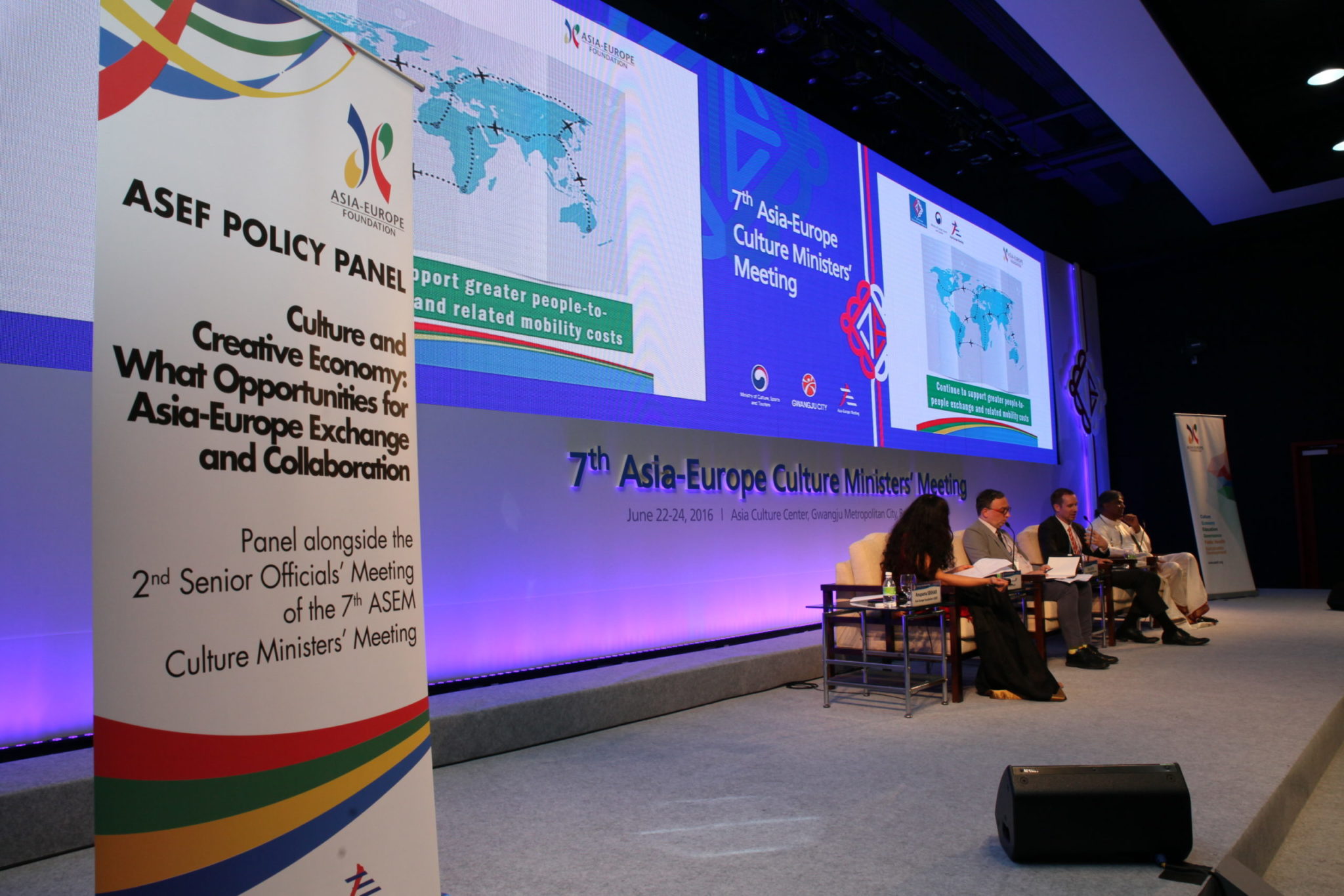 ASEF Policy Panel at the 7th ASEM Culture Ministers’ Meeting: