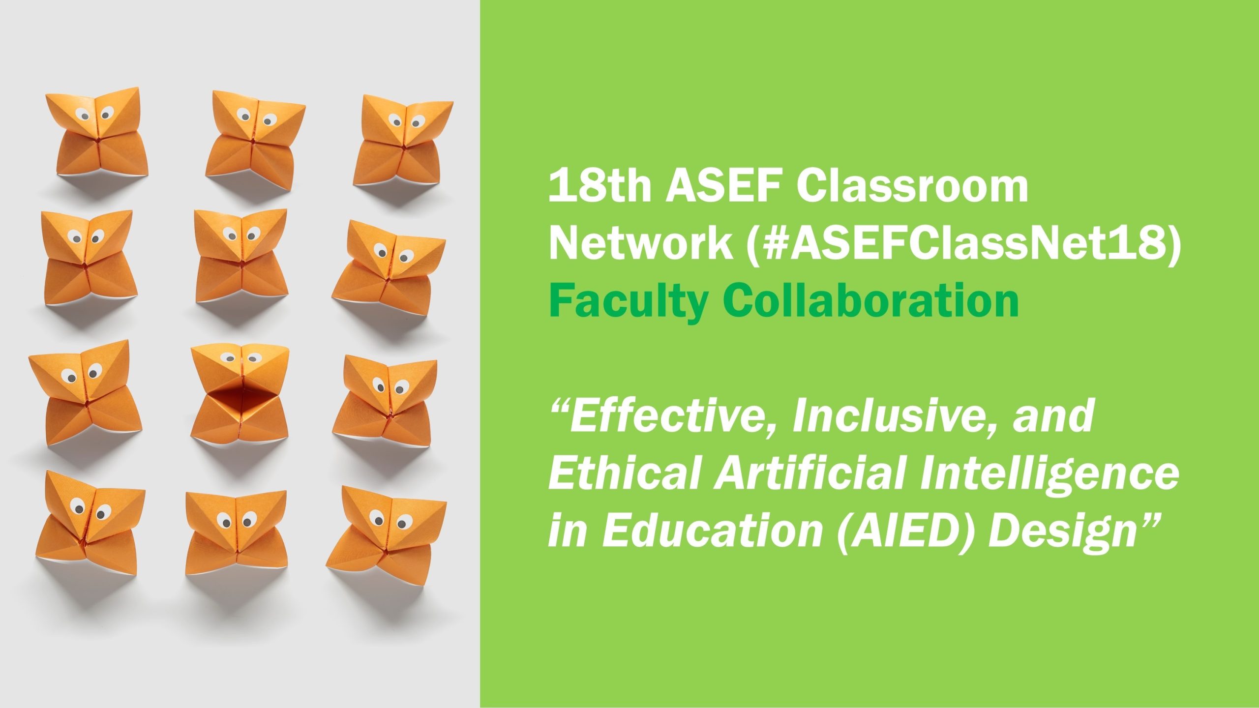 18th ASEF Classroom Network Faculty Collaboration